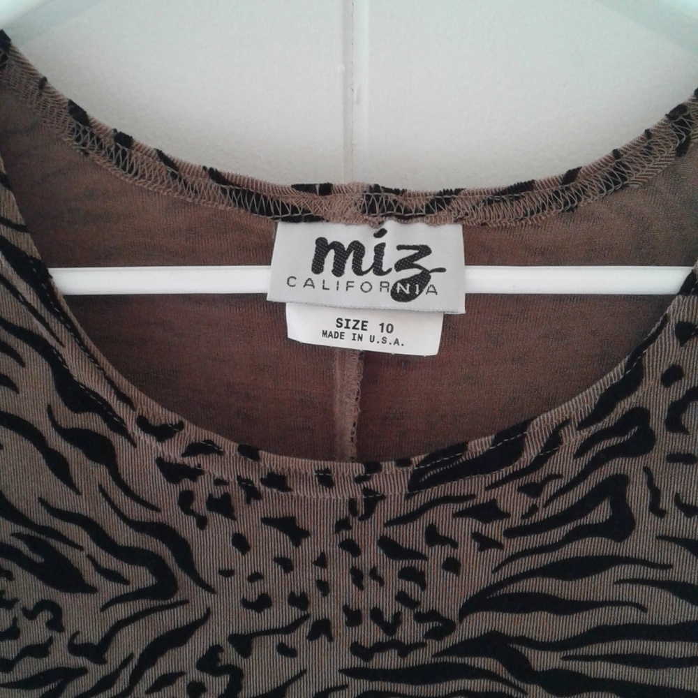 Miz California  Spandex dress